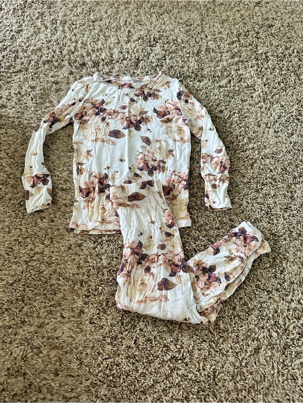 Posh Peanut Long-Sleeve Kids Pajama Set